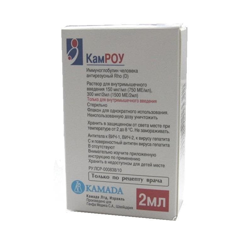 камроу раствор в/м 750 ме/мл 2 мл 1 флакон
