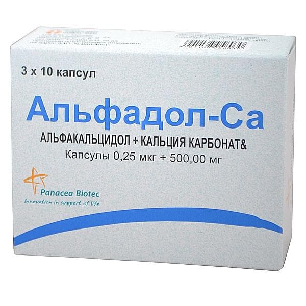 альфадол са капсул 30