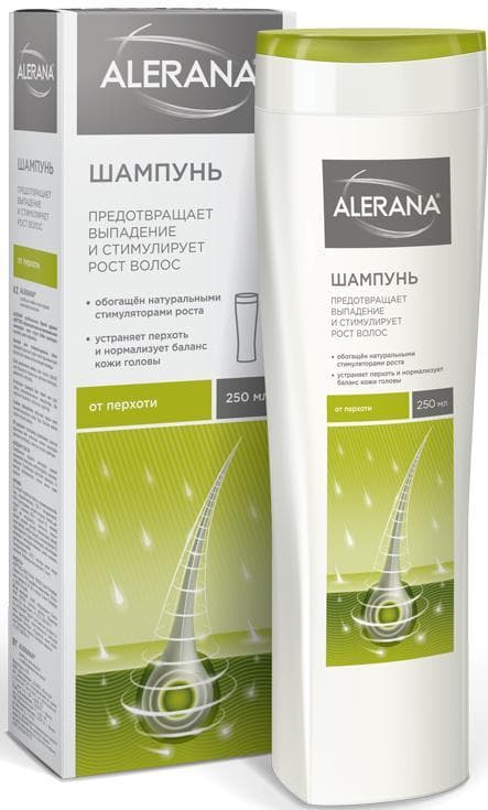 алерана шампунь 250мл п/перхоти