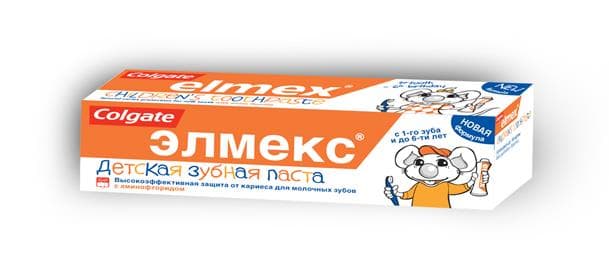 элмекс детская з/паста 50мл до 6 лет colgate-palmolive manufacturing sp z o o