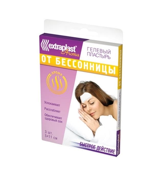 экстрапласт пластырь от бессонницы 5*11 см N3