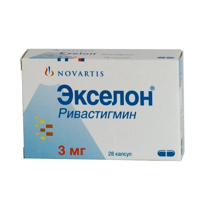 экселон капсулы 3 мг n28