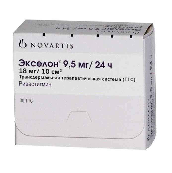 экселон пластырь 9,5 мг/24 ч n30