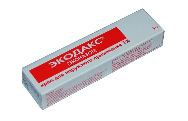 экодакс крем 1% 10 г