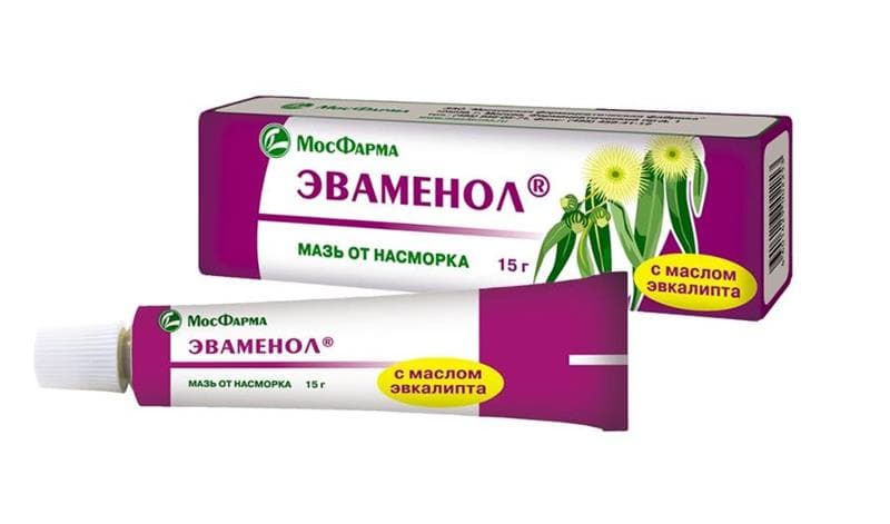 эваменол мазь назальная 15 г