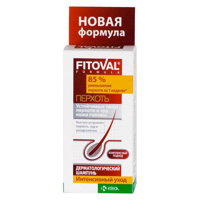 фитовал шампунь, 100мл п/перхоти интенсивный уход