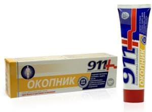 911 окопник гель-бальзам для тела 100 мл