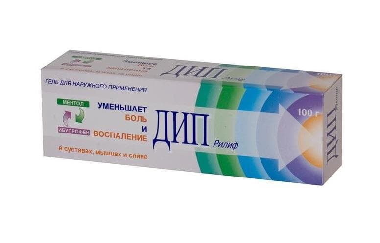 дип рилиф гель 100 г