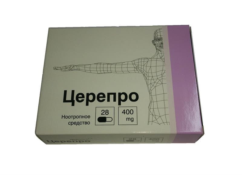 церепро капсул 400мг 28