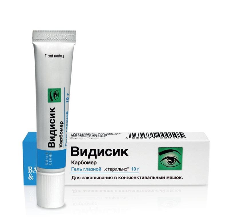 видисик гель глазной 10 г