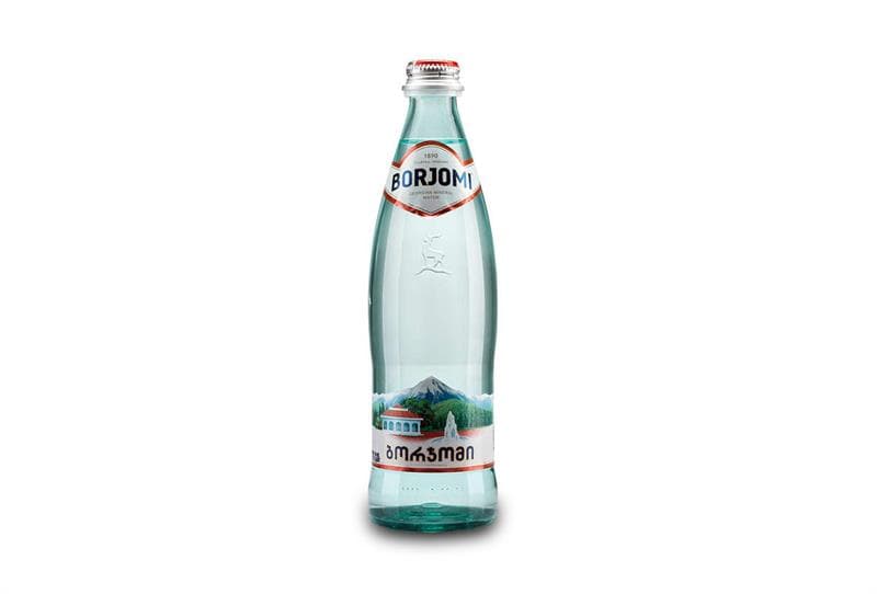 вода лечебно-столовая боржоми газ бут стекл 0,5л