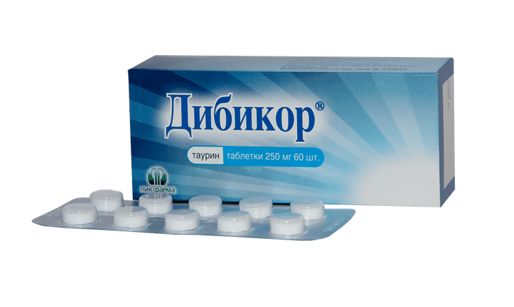дибикор 250 мг 60 табл