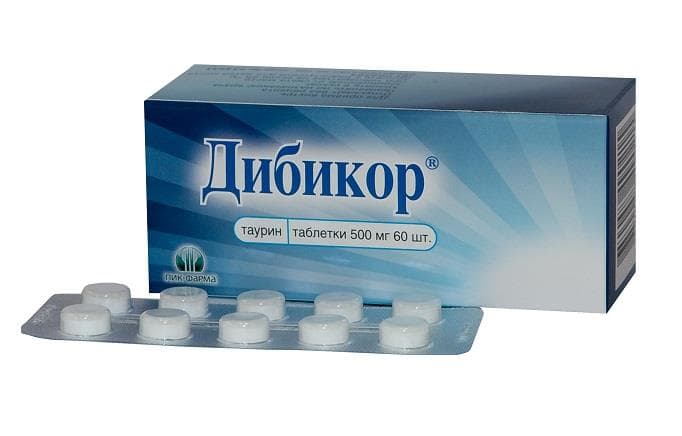 дибикор таб 500мг 60