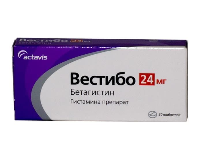 вестибо таб 24мг 30