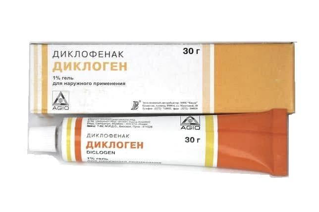 диклоген гель 1% 30 г