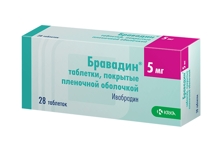 бравадин таб ппо 5мг N28