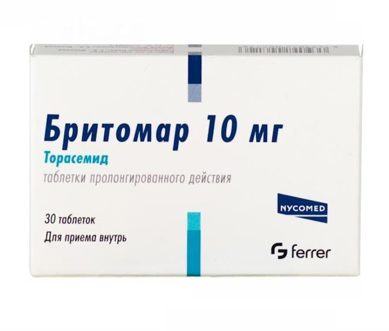 бритомар таб пролонг 10мг N30