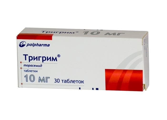 тригрим таб 10мг 30