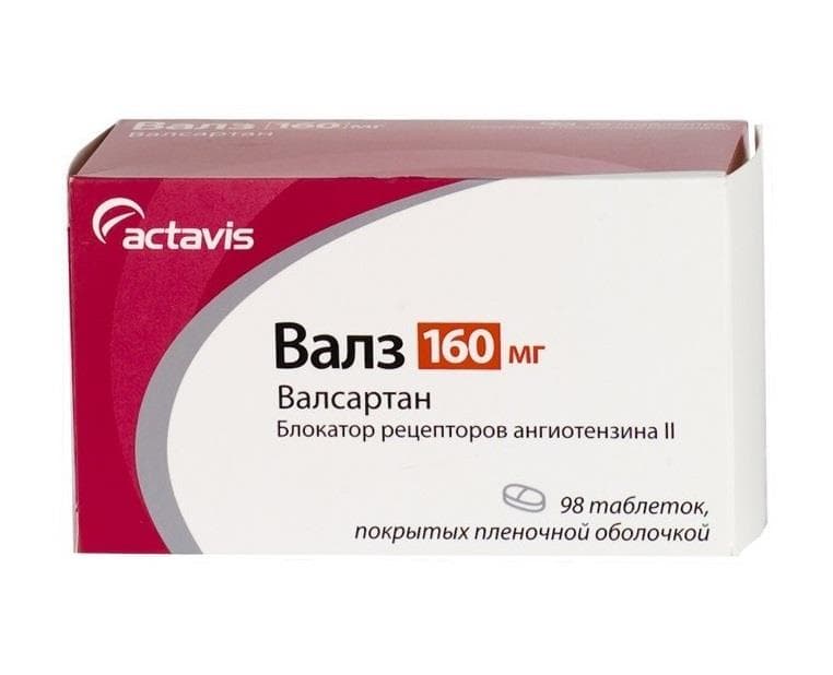 валз таб по 160мг 98