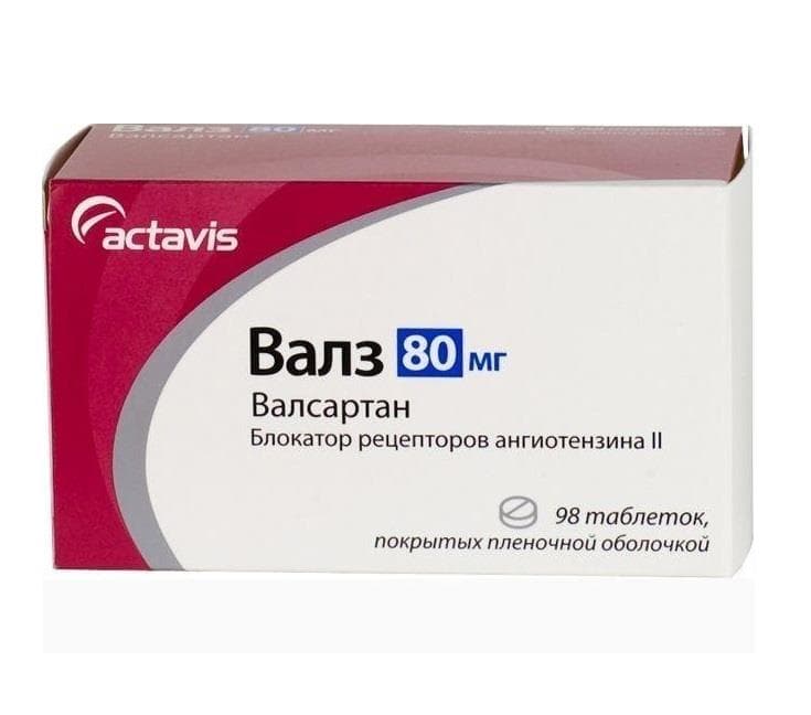 валз таб по 80мг 98