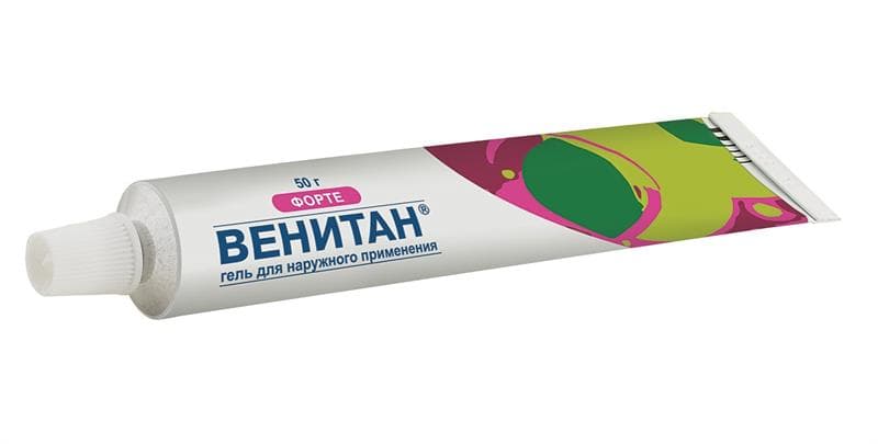 венитан форте гель для наружн примен 1% 50г