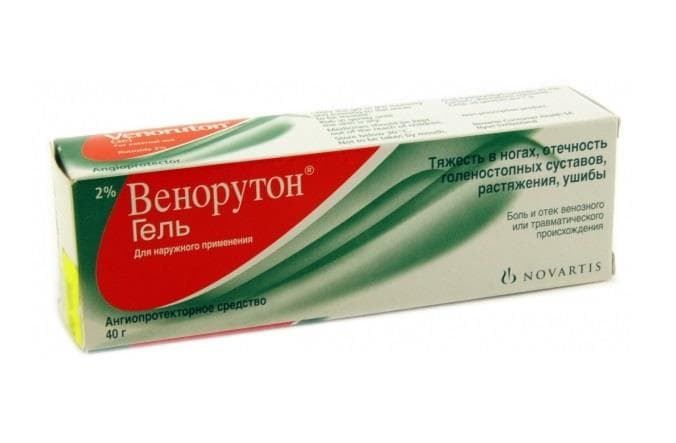 венорутон гель 40 г