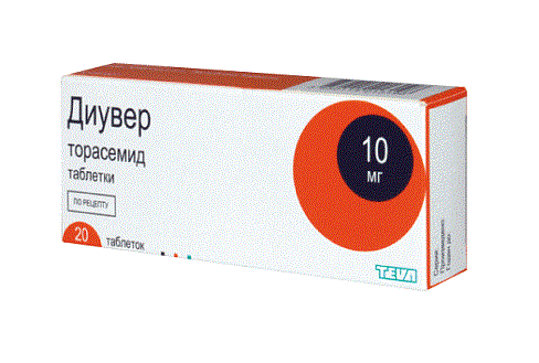 диувер таб 10мг 20