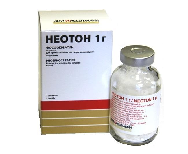 неотон лиофилизат для инфузий 1 г 1 фл