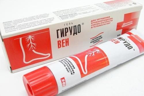 гирудовен гель туба 50г