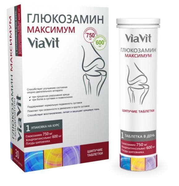глюкозамин максимум-виавит таб шип 30