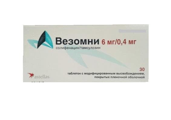 везомни таб ппо с модиф высвоб 6мг плюс 0,4мг N30