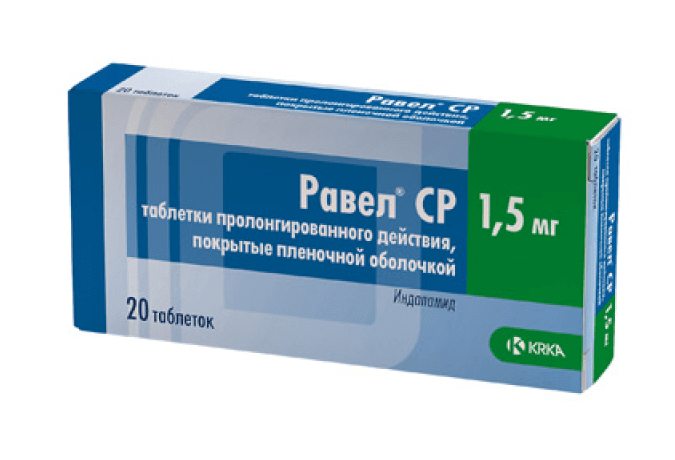равел ср 1,5 мг 20 табл