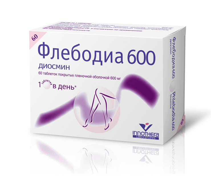флебодиа таб по 600мг 60