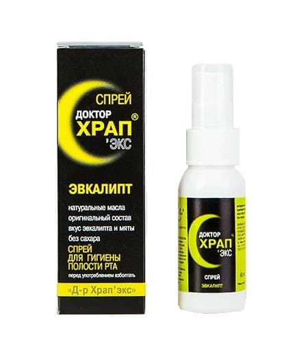д-р храп экс спрей 60мл эвкалипт