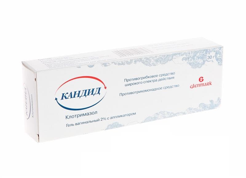 кандид гель вагинальный 2% 30 г