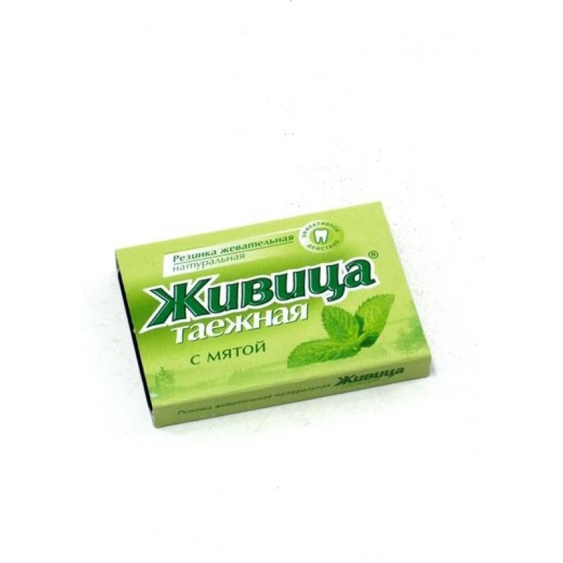 живица таежная с мятой 5 жеват резинка