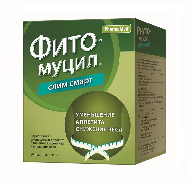 фитомуцил слим смарт диет формула 5 г n 30 пакетиков