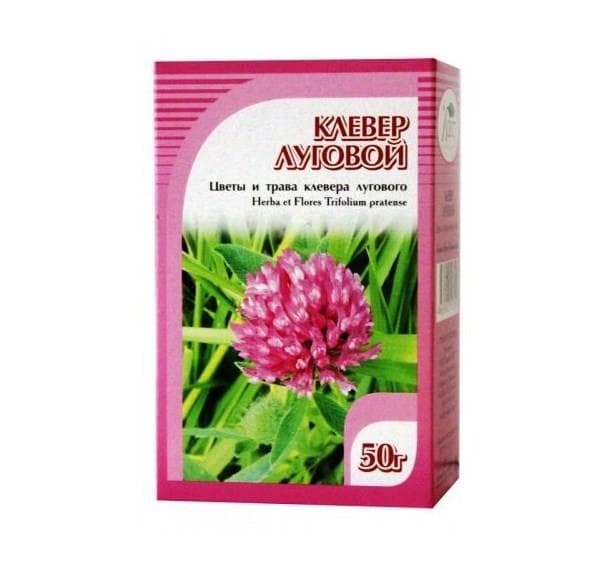 клевер трава и цветы 50 г