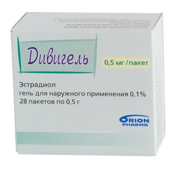 дивигель гель 0,1% 0,5 г 28 пакет