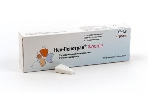 нео-пенотран форте суппозитории вагинальные n7