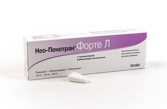 нео-пенотран форте л суппозитории вагинальные n7
