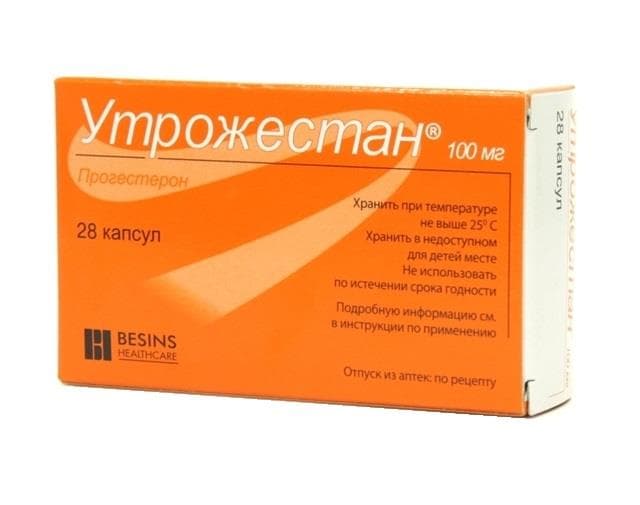 утрожестан капсул 100мг 28
