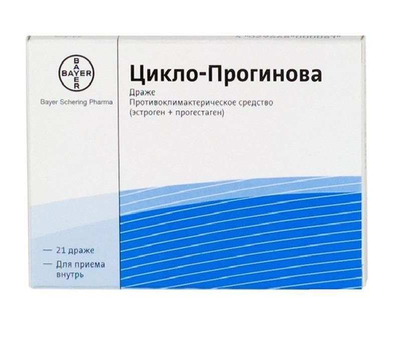 цикло-прогинова драже N21