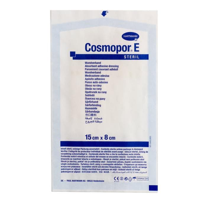 Повязка Cosmopor E 8смx15см послеоперационная стерильная 1шт