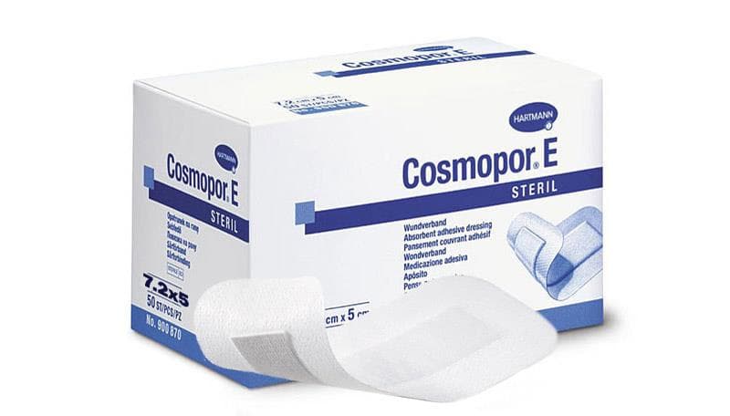 повязка cosmopor e 5смx7,2см послеоперационная стерильная 50шт