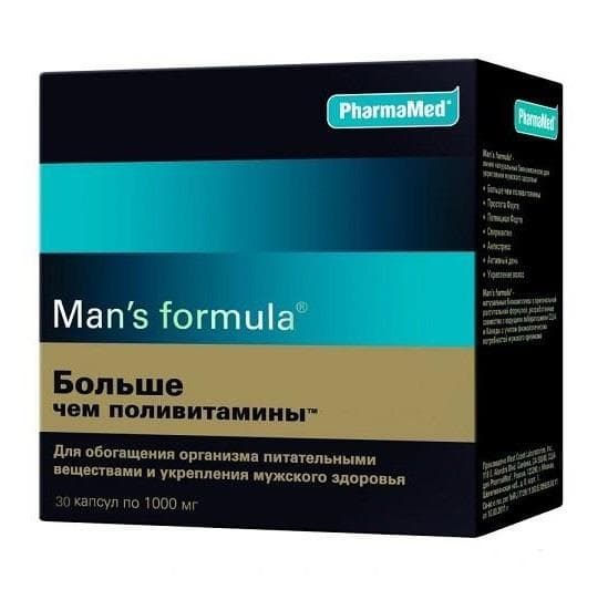 мен с формула больше чем поливитамины капсул N30