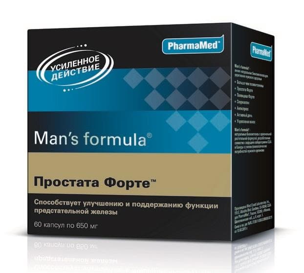 менс формула простата форте капсул n60