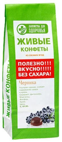 лакомства для здоровья мармелад черника 170 г