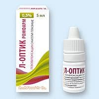 л- оптик капли глазн 0,5% фл 5мл rompharm company s r l 