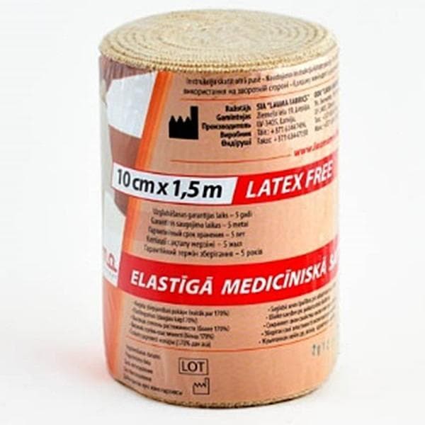 бинт эласт лаума 1,5мx10см